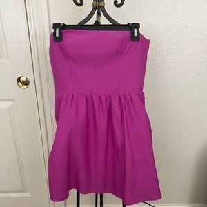 Strapless dress